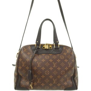 Louis Vuitton Monogram Leather Brown Retiro Bag